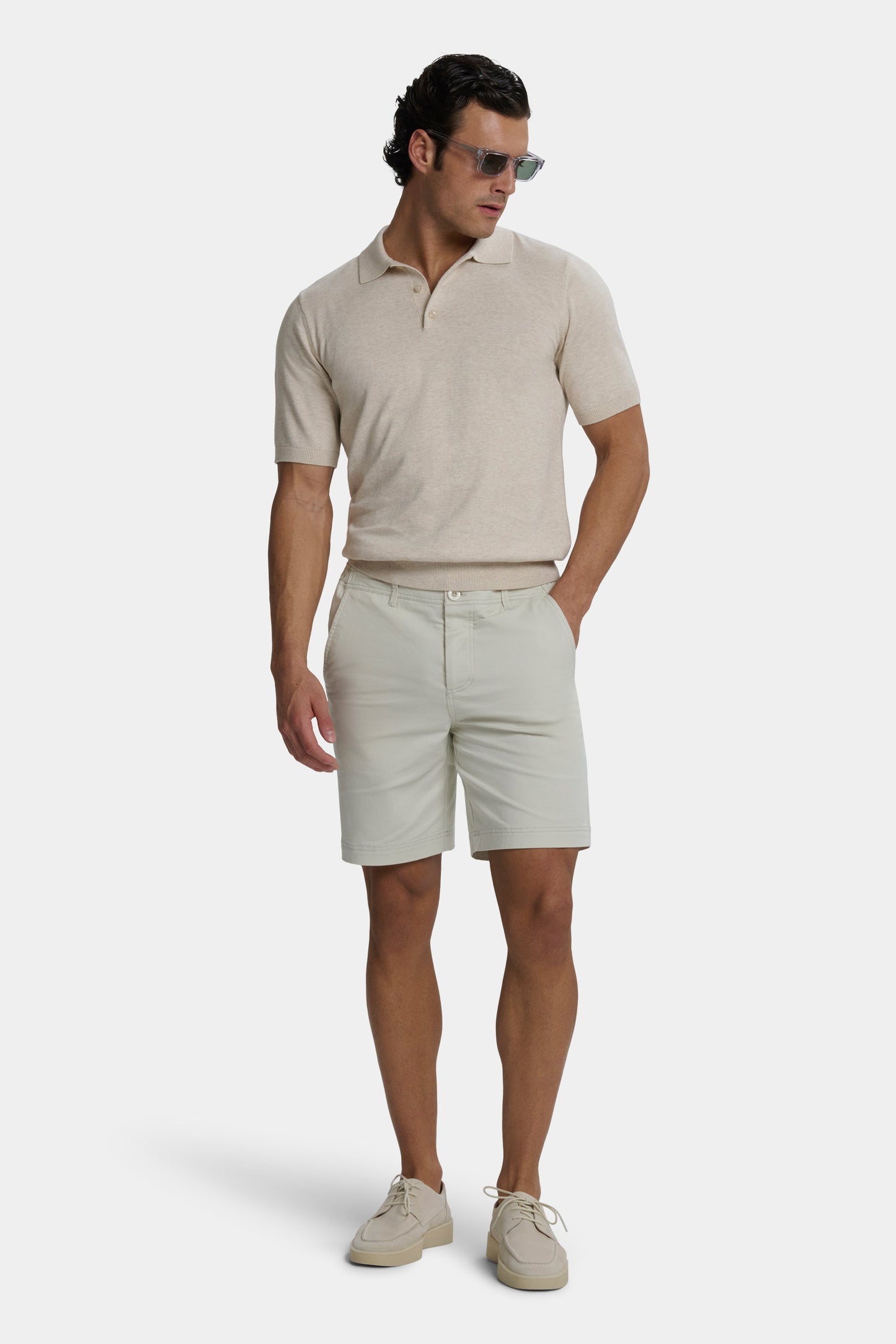 THE SANTONI SHORT SLEEVE POLO