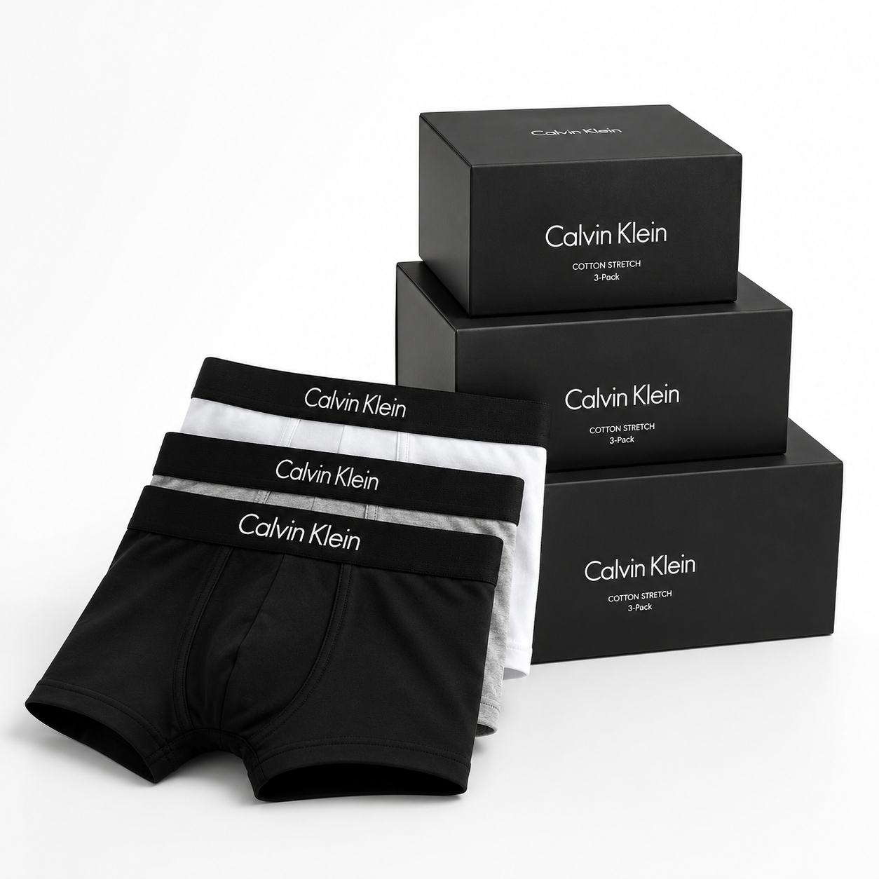 The Essential 9-Pack Cotton Stretch Trunks