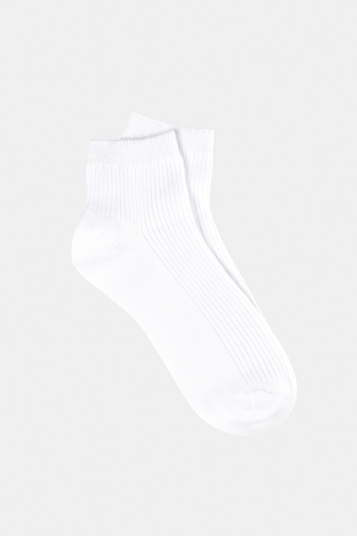 CAMEO RIBBED ANKLE SOCKS - 4 PACK