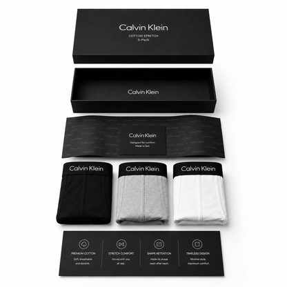 The Essential 9-Pack Cotton Stretch Trunks