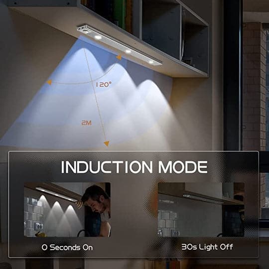 ✨4 piezas Luz LED Inteligente con Detector de Movimiento | Luz Nocturna Automática