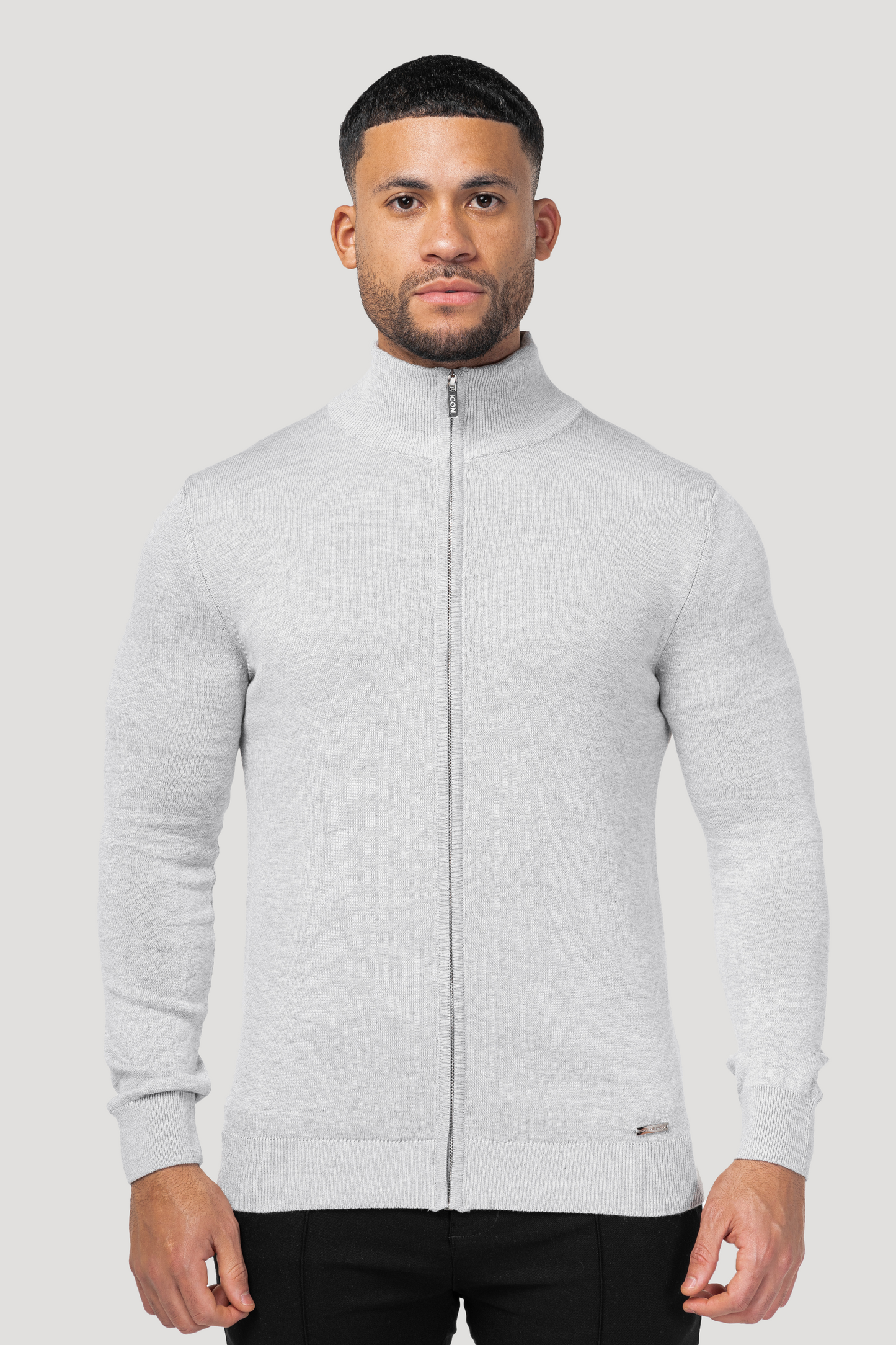THE SANTONI FULL ZIP SWEATER