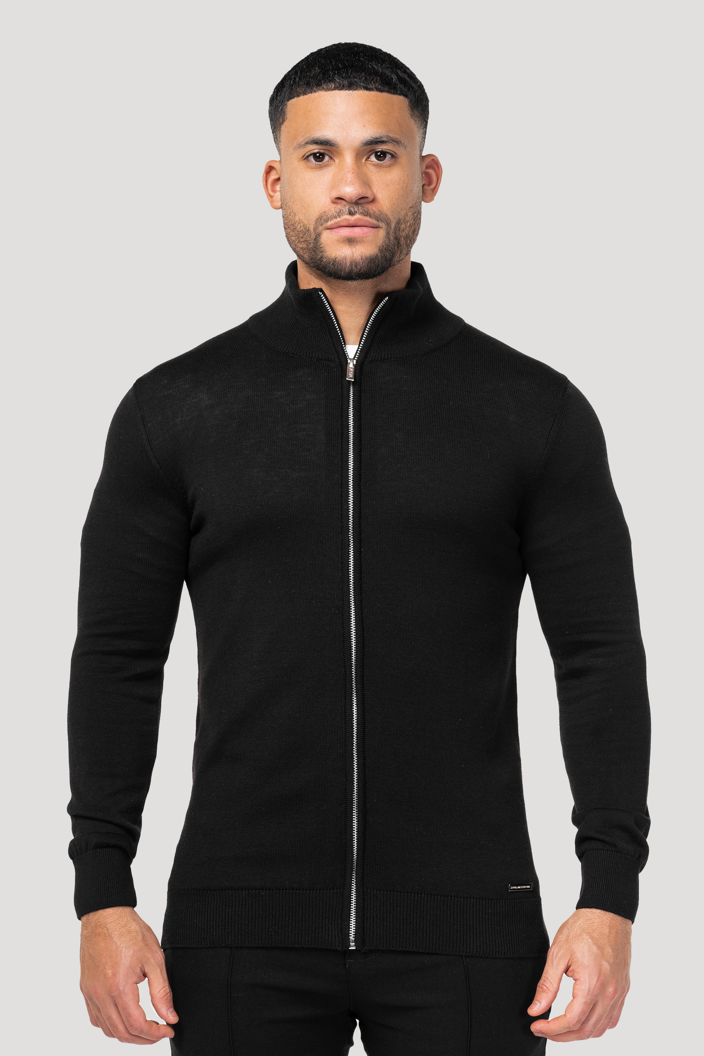 THE SANTONI FULL ZIP SWEATER